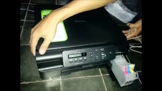 USB PRINTER BROTHER DCP J100 [upl. by Sibie]