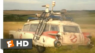 Ghostbusters Afterlife 2021  Ecto1 Joyride Scene 47  Movieclips [upl. by Goldina]