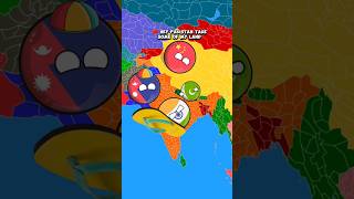 What if Pakistan 🇵🇰 and Nepal 🇳🇵 Switch 🔁 Placescountryballs nutshell shortsfeed short [upl. by Letrice343]