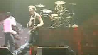 Avril Lavigne on drums  Song 2 Live in London [upl. by Derreg]