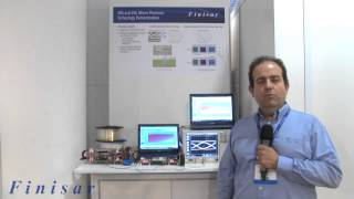 Finisar 40G and 50G Silicon Photonics ECOC 2014 technology video [upl. by Dnalro]