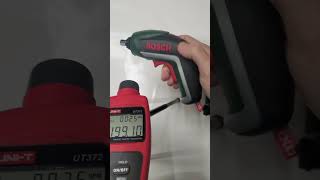 Bosch IXO 7  200 оборотов в минуту не 235 как заявлено [upl. by Beeck922]