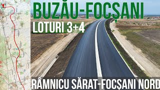 AUTOSTRADA A7 Buzău  Focșani  lot 34 Râmnicu Sarat  Focsani Nord  31082024  Raducu P Drum [upl. by Ahsitan308]