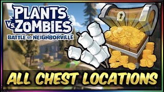 ALL WEIRDING WOODS 57 CHEST LOCATIONS  Plants vs Zombies Battle For Neighborville Weirding Woods [upl. by Strephonn161]