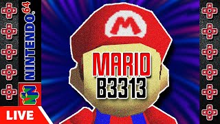 Live  553  Jogando MARIO B3313 Nintendo 64 HACK PARTE 1 [upl. by Rett112]