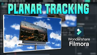 PERFEKTE Werbevideos mit KI ERSTELLEN  Filmora 14 Planar Tracker Flächenverfolgung [upl. by Jahdai468]