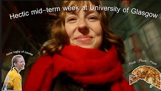 a hectic midterm study week at Glasgow uni amp Halloween  weekly catchup [upl. by Springer161]