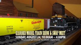 Elkader Train Show  Clayton County Iowa [upl. by Mari594]