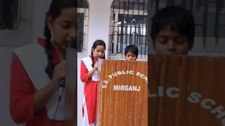 Hindi Diwas Speech by Rana Amatullah hindidiwaspoem ssps shorts [upl. by Ellekim]