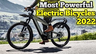 Top 10 Most Powerful Electric Bikes 2022  2023 [upl. by Odlanra]