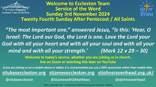 Eccleston Team  03 11 2024 [upl. by Vivianna]