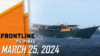 FRONTLINE PILIPINAS LIVESTREAM  March 25 2024 [upl. by Edny]