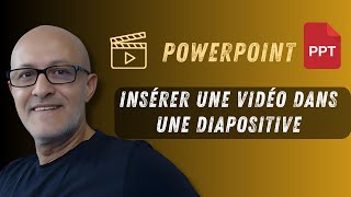 Créer Une Vidéo MP4 Dans Powerpoint Et Insérer Vidéo Dans Présentation [upl. by Watters353]