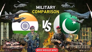 India Vs Pakistan Military 2024  Indian Army VS Pakistan Army  MilitaryArmy Comparison Hindi [upl. by Aprilette]