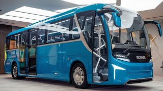 Public Transport Redefined 2025 Scania Bus Review Efficiency Style and Comfort Meet with scania [upl. by Alansen]