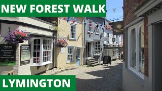 NEW FOREST WALK at LYMINGTON NEW FOREST NATIONAL PARK [upl. by Ahsenot]