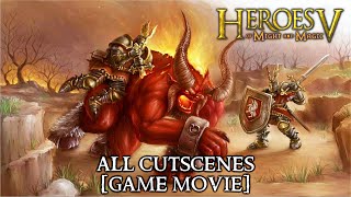 Heroes 5 All Cutscenes Game Movie 1080HD [upl. by Pallua]