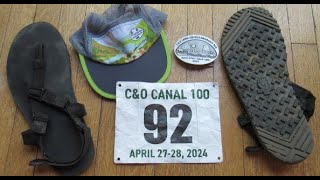 How to run the CampO Canal 100 Mile Endurance Run in Xero HTrail huaraches Followup Review [upl. by Melmon]