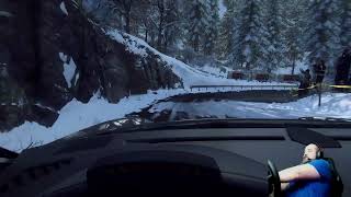 Dirt rally 20  Porsche 911  Daily Challenge 812 Ice and a big backend don’t mix [upl. by Moria454]