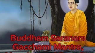 BUDDHAM SARANAM GACCHAMI MANTRA MEANING AND BENEFITS [upl. by Ozzie]