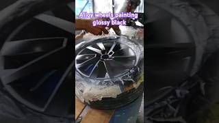 car car best paint car polish car alloy wheels paint trending youtubeshorts autorefinish [upl. by Burger]