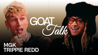 mgk amp Trippie Redd Fight Over GOAT Diss Song Video Game and Emo Rapper  GOAT Talk [upl. by Shanie86]