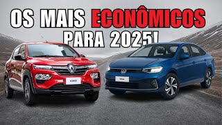 SEU bolso agradece Conheça os carros mais econômicos de 2025 [upl. by Amairam314]