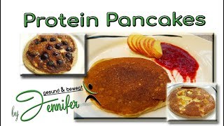 Protein Pancakes  gesunde Snacks selber machen [upl. by Colis780]