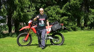 Kriega OSBASE and OS18 First Look  Honda CRF300L TET trip to Norway preparations [upl. by Sheridan]