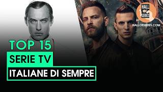 Top 15 Serie TV italiane di tutti i tempi [upl. by Eeslehc]