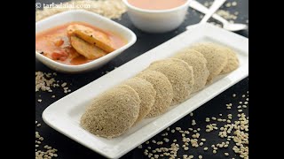 Oats Idli Heartfriendly and Low Cholesterol Recipe by Tarla Dalal [upl. by Elhsa]