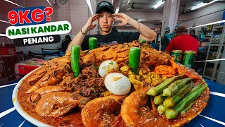 300RM NASI KANDAR SULAIMAN RECORD  9KG Nasi Kandar Challenge at Penang Malaysia [upl. by Hilten]