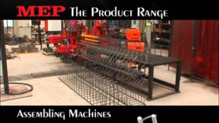 MEP FAMILY PRODUCTS Assembling Machines cages [upl. by Adnelg]