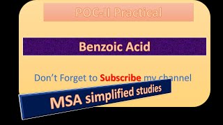 Synthesis of Benzoic acid by hydrolysis reaction [upl. by Jameson160]