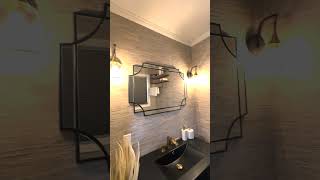 Powder Room Before amp After [upl. by Hillery]