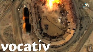 ISIS Propaganda Video Drops A Bomb From A Drone [upl. by Lily154]