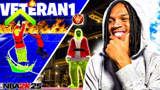 I Hit VETERAN 1 On My DEMIGOD 66 GUARD BUILD In NBA 2K25 HEAT CHECK UNLOCKED amp MORE NBA2K25 PARK [upl. by Brookhouse]