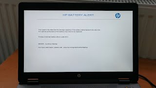 What does HP BATTERY ALERT Error code 601 mean and what you can do about it [upl. by Sheffield442]