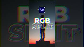 RGB Glitch Splitting Effect in After Effects aftereffects [upl. by Adalard879]