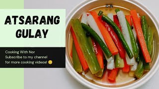 ATSARANG GULAY  ATCHARANG GULAY vegetarian yummy pls subscribe ❤️ [upl. by Cherie]