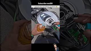 Kawasaki ninja h2 khatarnak mileage 😱🥵🔥shortyoutub shortKawasaki Ninja H2raidershocking [upl. by Lexerd]