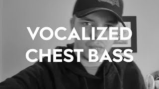 How To Beatbox  Vocalized Chest Bass Tutorial [upl. by Nedyaj691]