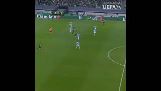 Most wonderful goals from sporting Lisbon man city beaten without touching a ball football vieira [upl. by Dnalyar]