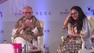 Meghna Gulzar Shantanu Ray Chaudhuri Gulzar  Jaipur Literature Festival [upl. by Fabron]