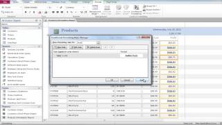 How to add conditional formatting and data bars to reports in Microsoft Access [upl. by Ahsirat]