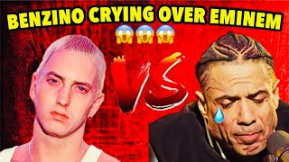 EMINEM GOT BENZINO CRYING ON DRINK CHAMPS  THIS IS SO CRAZY [upl. by Tammany]