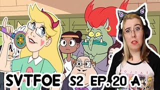 UMOKAY Star Vs The Forces Of Evil Reaction S2 E20 A [upl. by Ylevol]