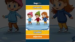 🇬🇧🇸🇰 smooth  hladké  vocabulary builder  learn English  naučme sa anglicky [upl. by Limhaj]