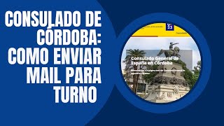 Como armar el PDF para enviar al Consulado de España en Córdoba  FORMULARIOS [upl. by Acnaiv]