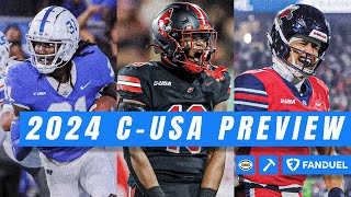 Conference USA Football Preview  20242025 CFB Season  Presented by FanDuel [upl. by Matthews945]